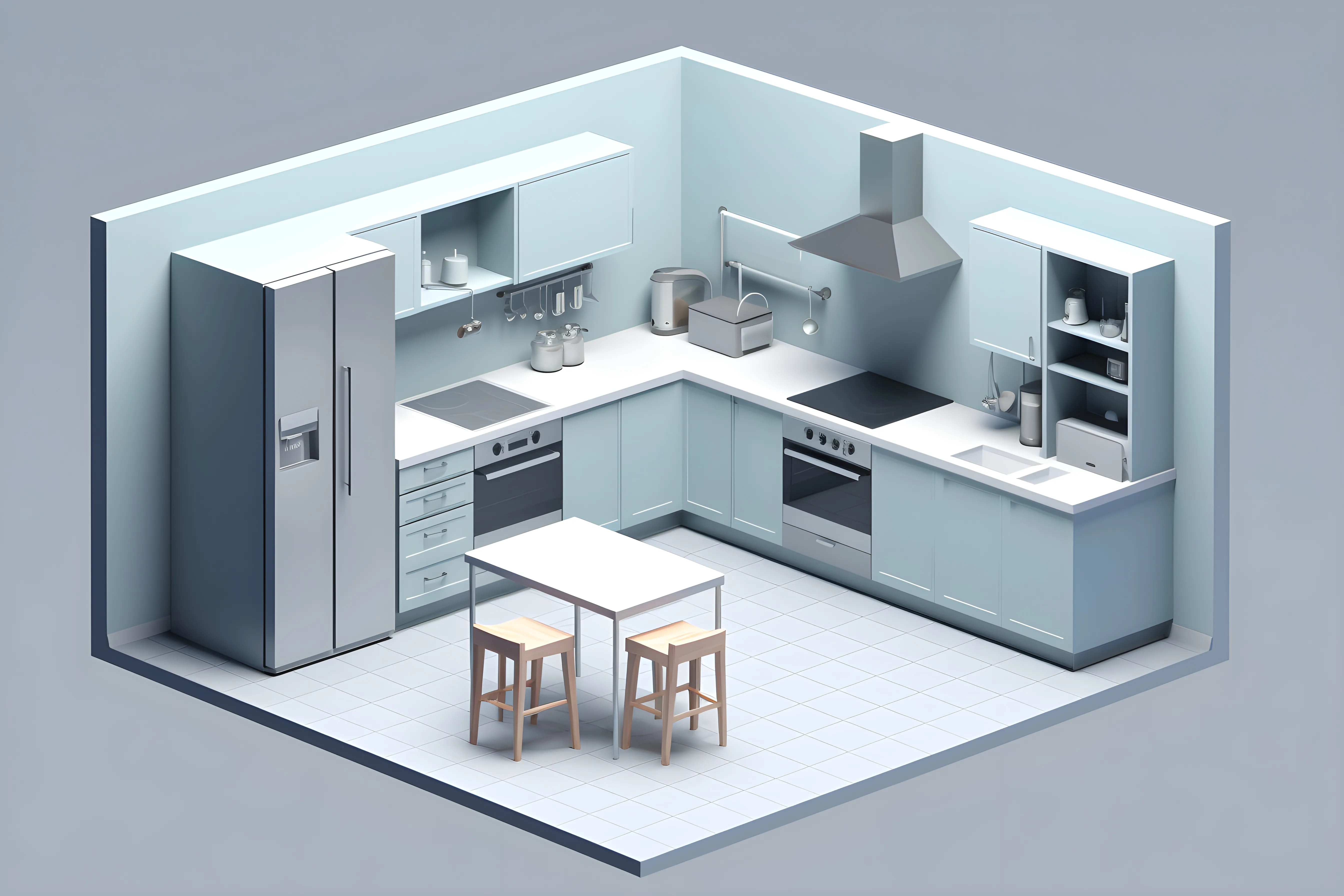 Detaliu plan proiectare 3D