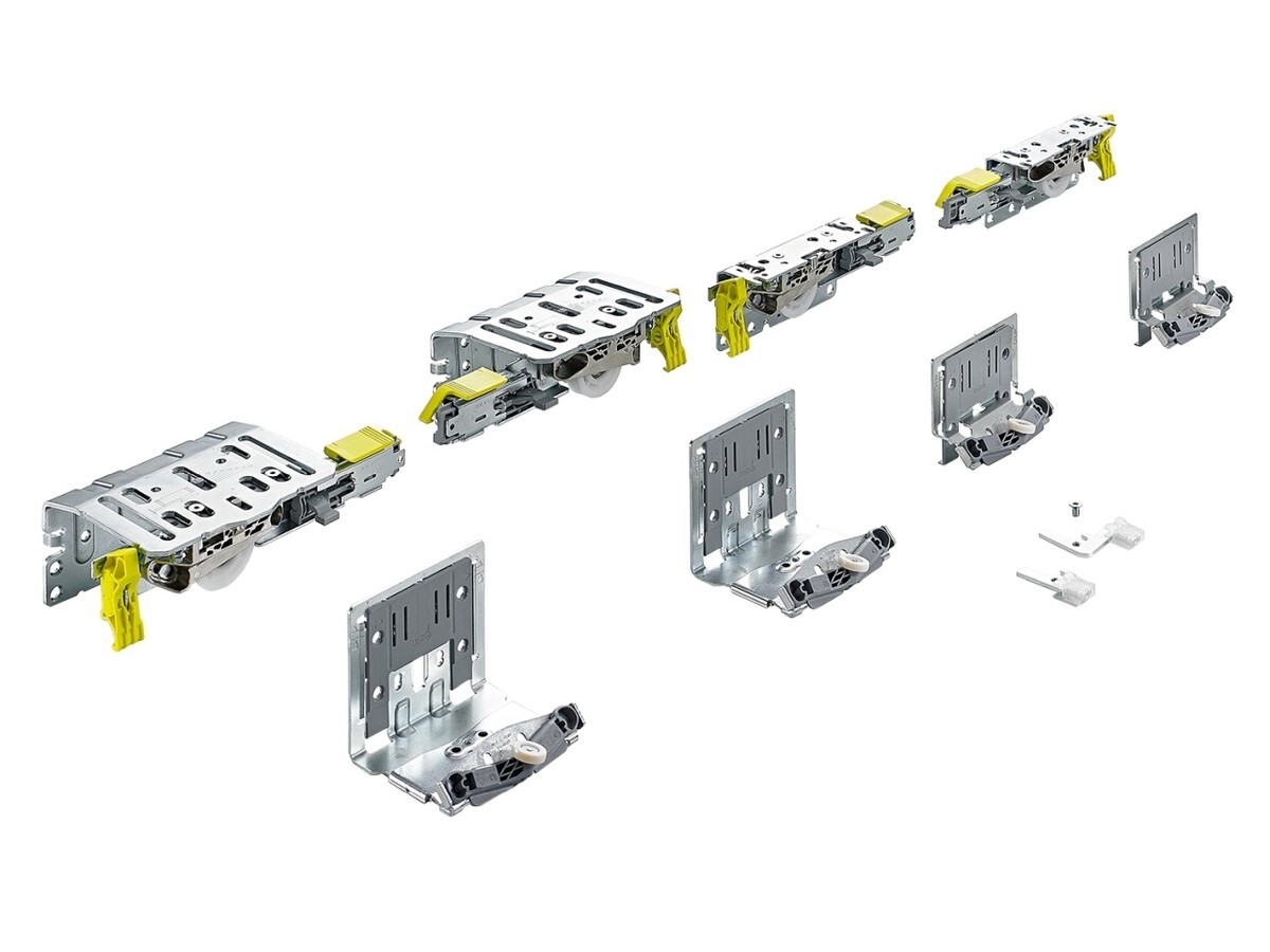 TopLine XL 80 Kg set elemente rulare/ghidare, pentru 2 usi ,grosime 22-30mm, 9275794
