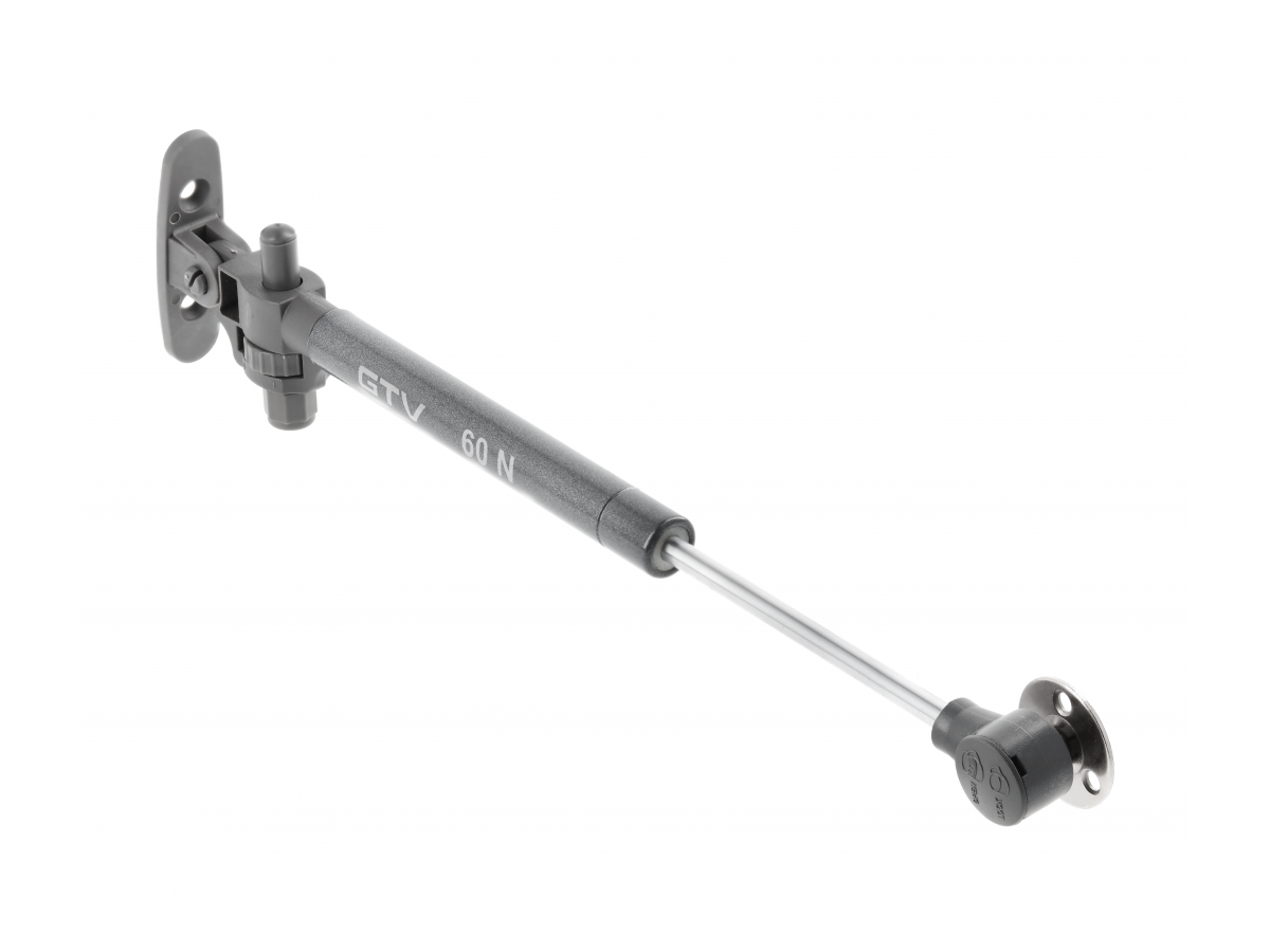 Telescop cu gaz, inchidere moale, 60N, Antracit, PD-GAMB060-N60