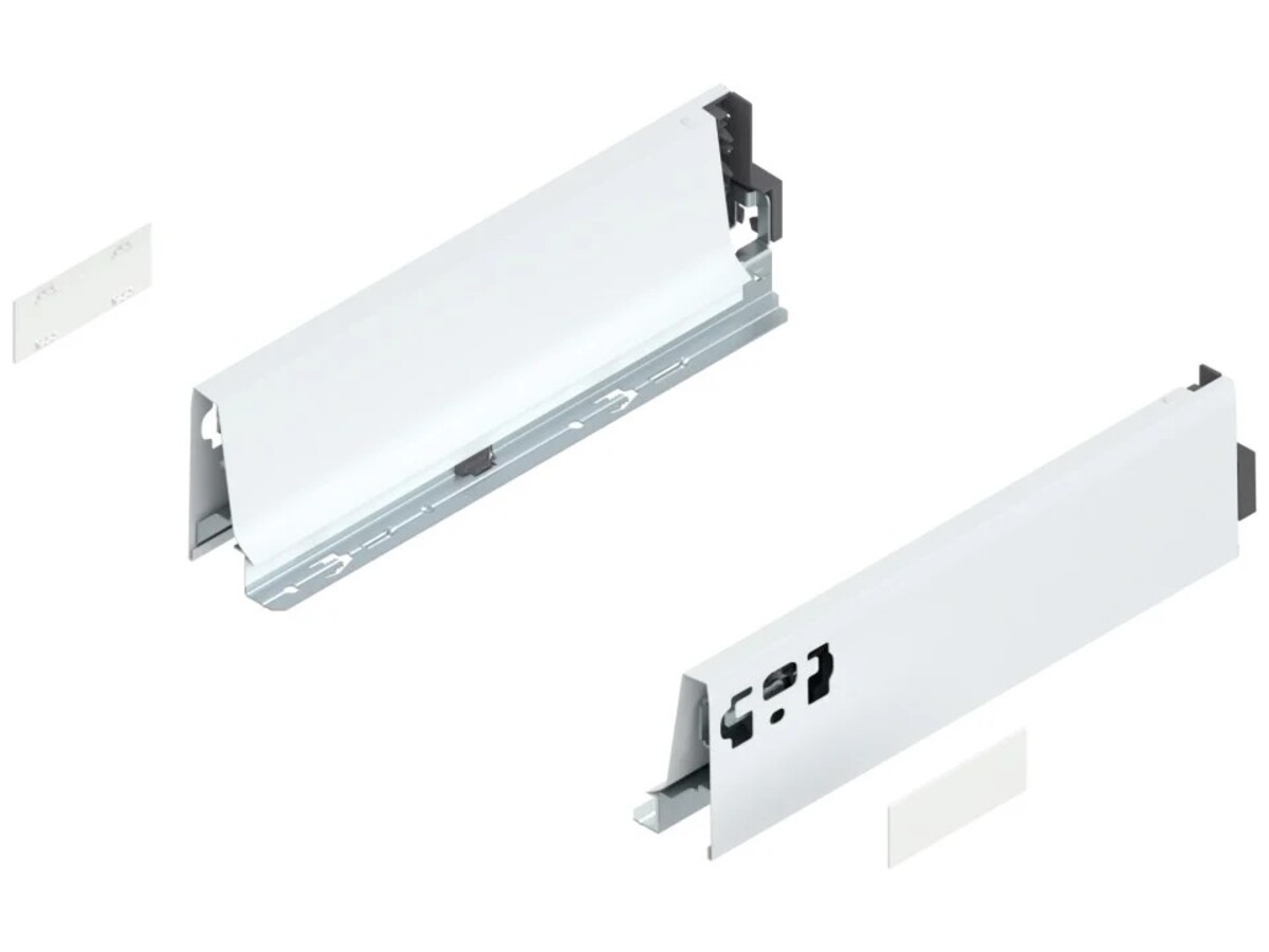 378M3002SA Laterala TANDEMBOX, Inaltime M (83 mm), NL=300 mm, Alb, dreapta+stanga, pentru TANDEMBOX intivo/antaro