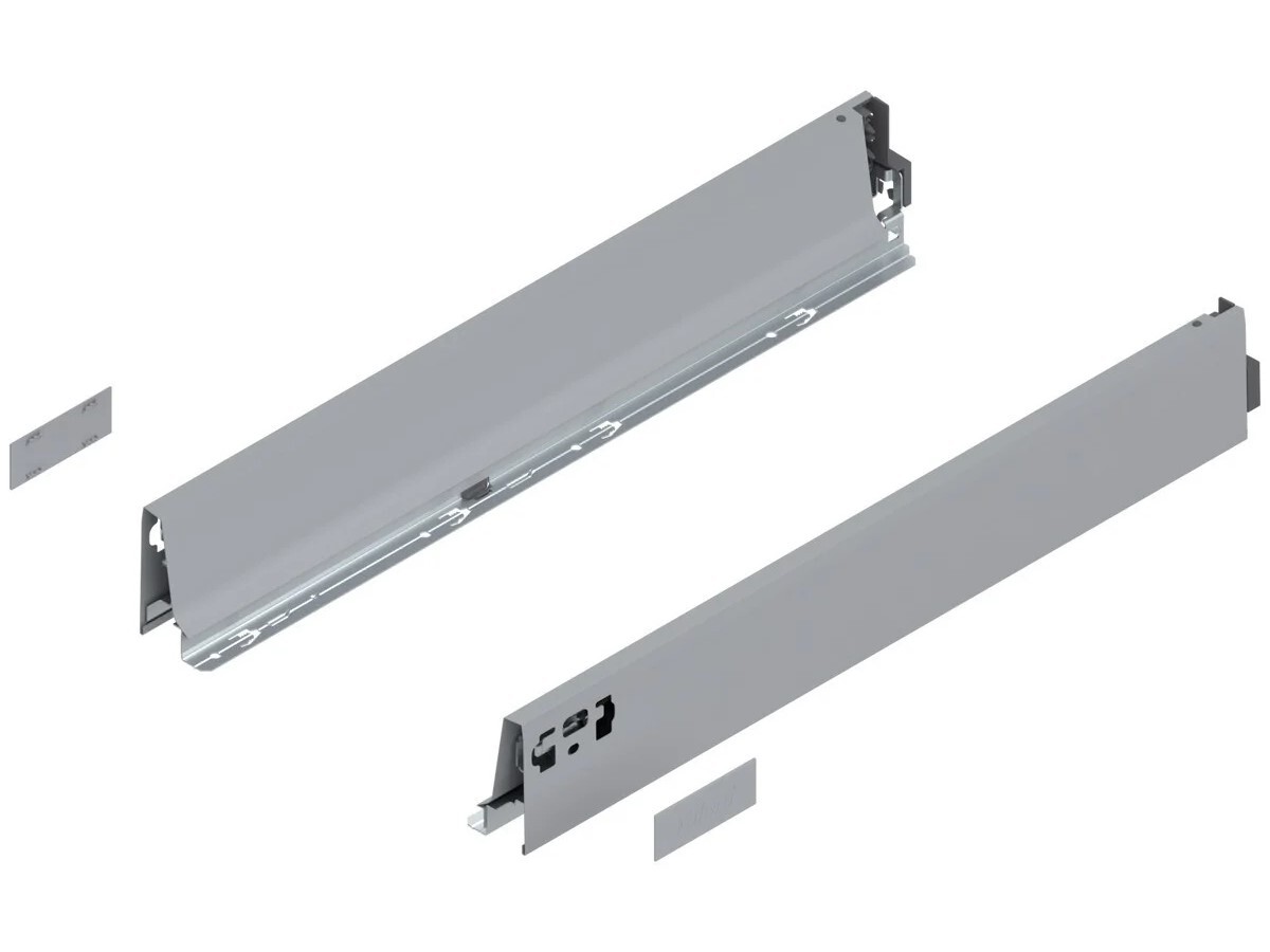 378M5002SA Laterala TANDEMBOX, Inaltime M (83 mm), NL=500 mm, Gri, dreapta+stanga, pentru TANDEMBOX intivo/antaro