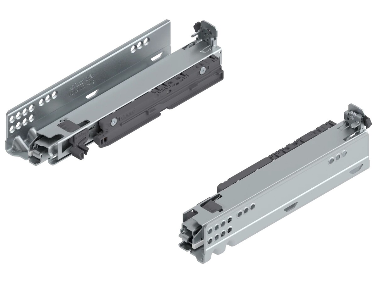 760H3500S MOVENTO cu BLUMOTION S, Extragere totala pentru Sertar din lemn, 40 kg, NL=350 mm, pt cuplaj, stanga/dreapta