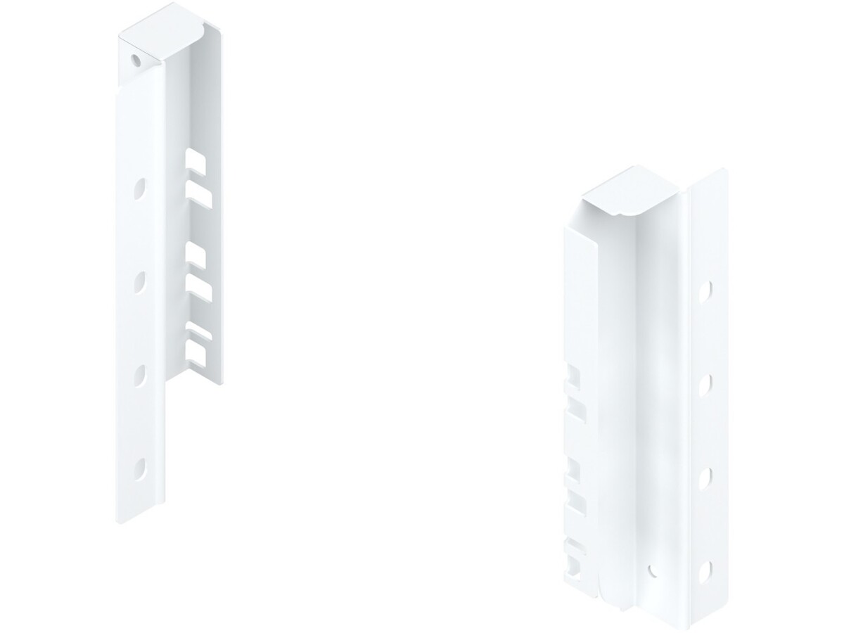 Z30B000S TANDEMBOX Suporturi pentru spate de lemn, Inaltime B (160 mm), Alb, dreapta+stanga