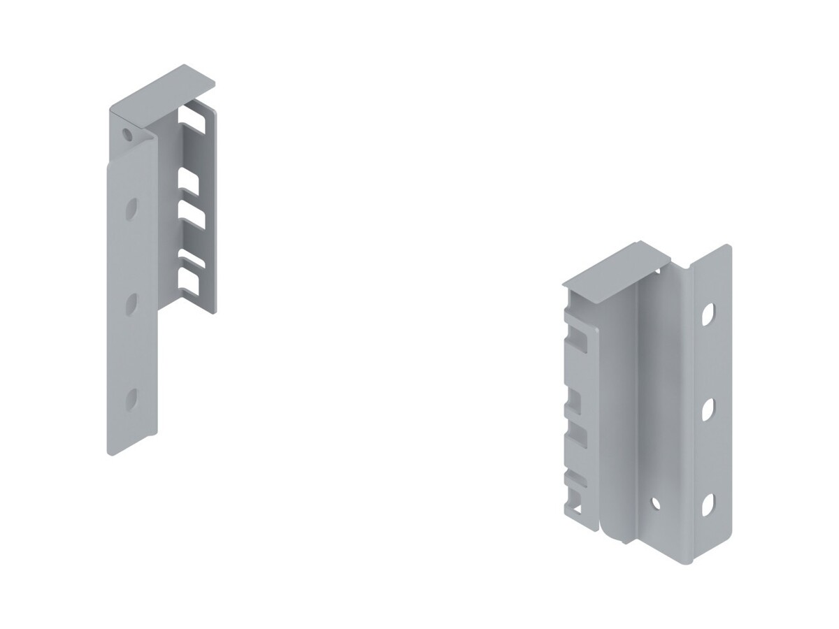 Z30K000S TANDEMBOX Suporturi pentru spate de lemn, Inaltime K (128,5 mm), Gri, dreapta+stanga