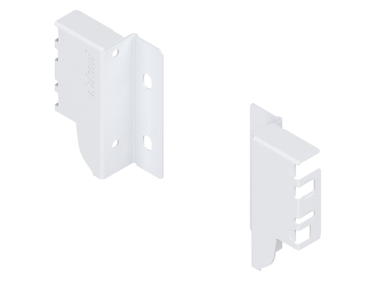 Z30M000S TANDEMBOX Suporturi pentru spate de lemn, Inalțime M (96,5 mm), Alb, dreapta+stanga