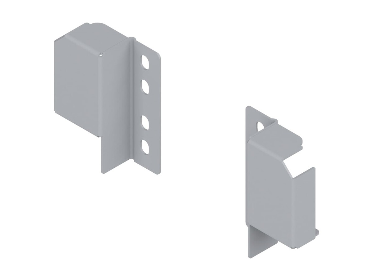 Z30M000S TANDEMBOX Suporturi pentru spate de lemn, Inaltime M (96,5 mm), Gri, dreapta+stanga