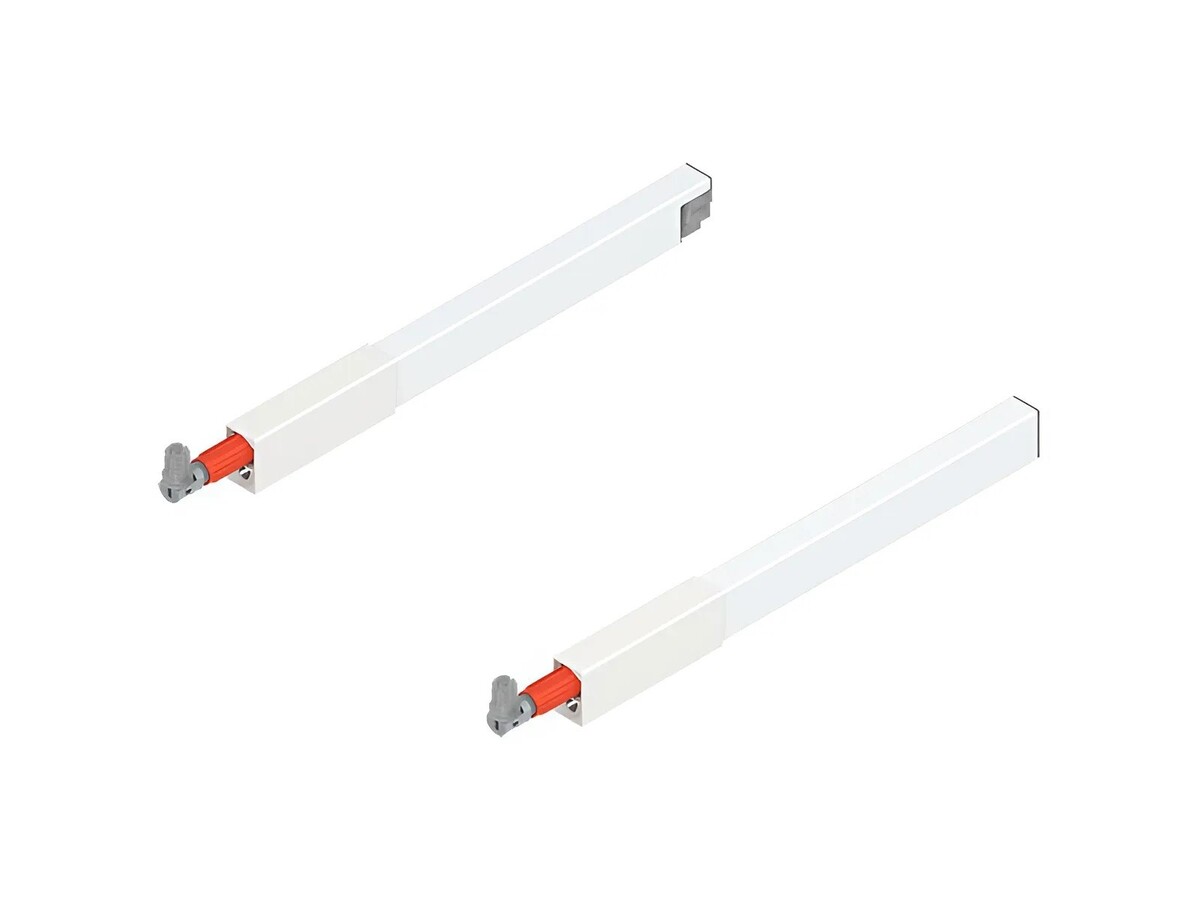 ZRG.287R TANDEMBOX Lonjeron (sus), pentru Extragere cu front inalt, NL=350 mm, Alb, dreapta+stanga